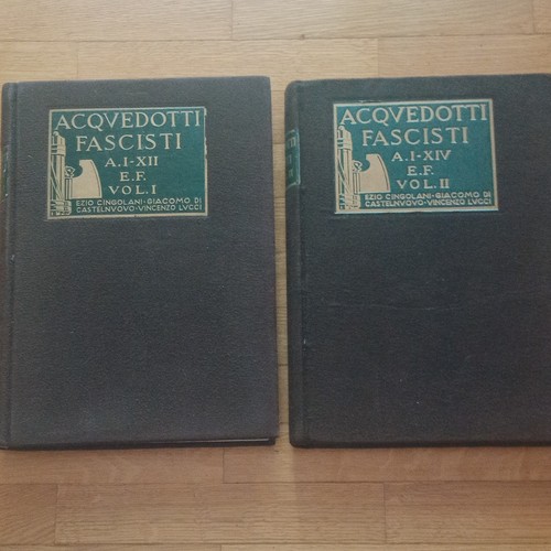 Acquedotti fascisti vol - acquedotti,