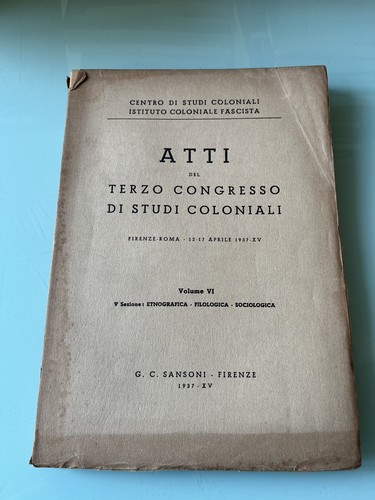 Istituto coloniale fascista - coloniale,