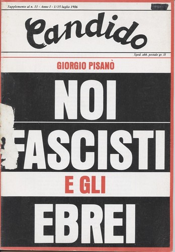 Giorgio pisanò noi fascisti - pisanò, e