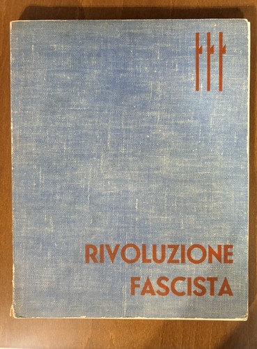 Libro fascismo rivoluzione - libro,