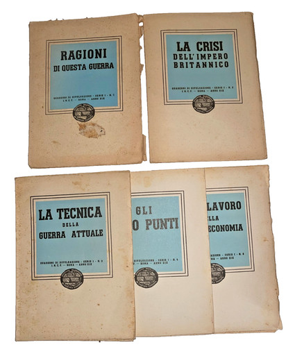 Lotto quaderni divulgazione - lotto,