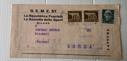 Rsi piego storia postale - -,
