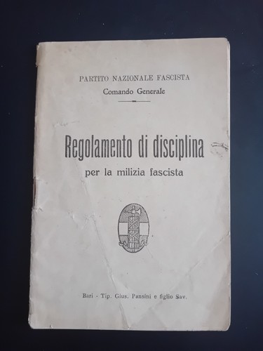 Regolamento disciplina per - di,