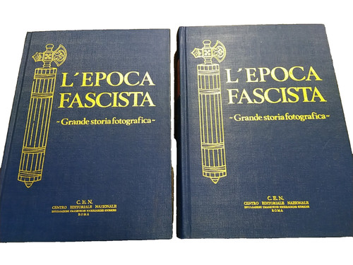 Lotto libri epoca fascista - epoca,